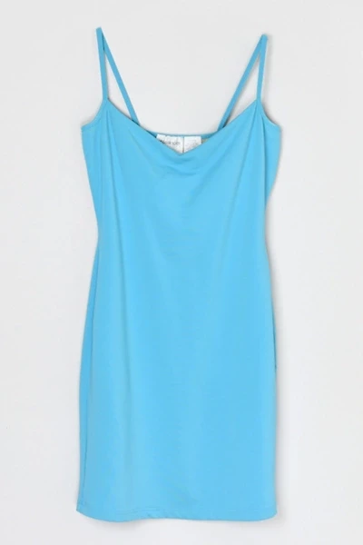 Vintage Y2k Aqua-Blue Dress