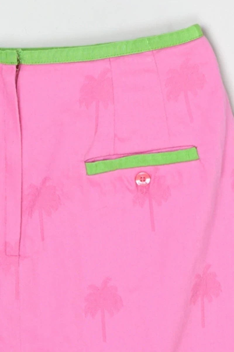 Vintage Y2k Lilly Pulitzer Embroidered Mini Skirt