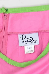 Vintage Y2k Lilly Pulitzer Embroidered Mini Skirt