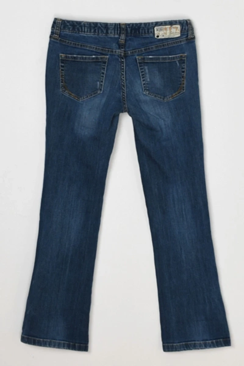 Vintage Y2k Converse Low Rise Flared Jeans