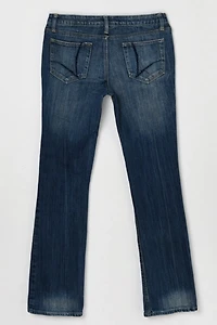 Vintage Y2k Faded Classic Wash Flared Jeans