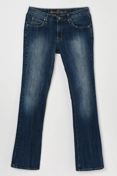 Vintage Y2k Faded Classic Wash Flared Jeans