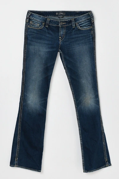 Vintage Y2k Silver Jeans Co Dark Wash Low-Rise Flared Jeans
