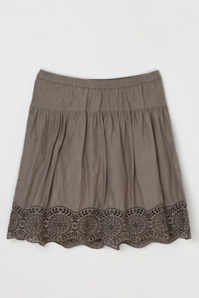 Vintage Y2k Lacy Tiered Mini Skirt