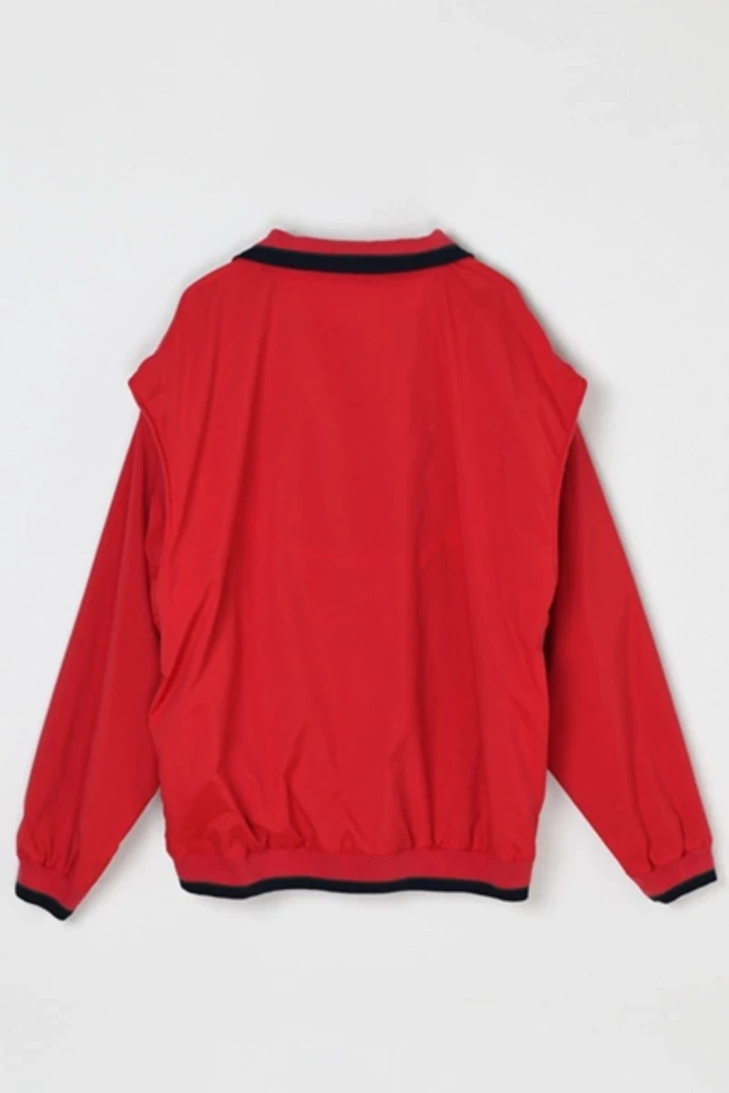 Vintage Y2k Amstel Light Quarter-Zip Windbreaker