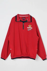 Vintage Y2k Amstel Light Quarter-Zip Windbreaker