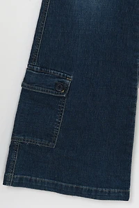 Vintage Y2k Flared Cargo Jeans