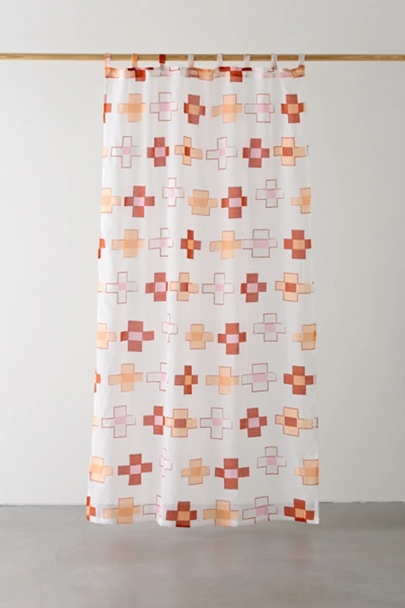Jungalow Aritha Geometric Window Panel