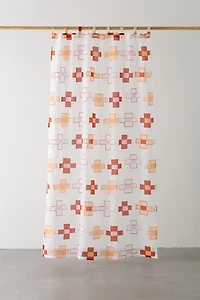 Jungalow Aritha Geometric Window Panel