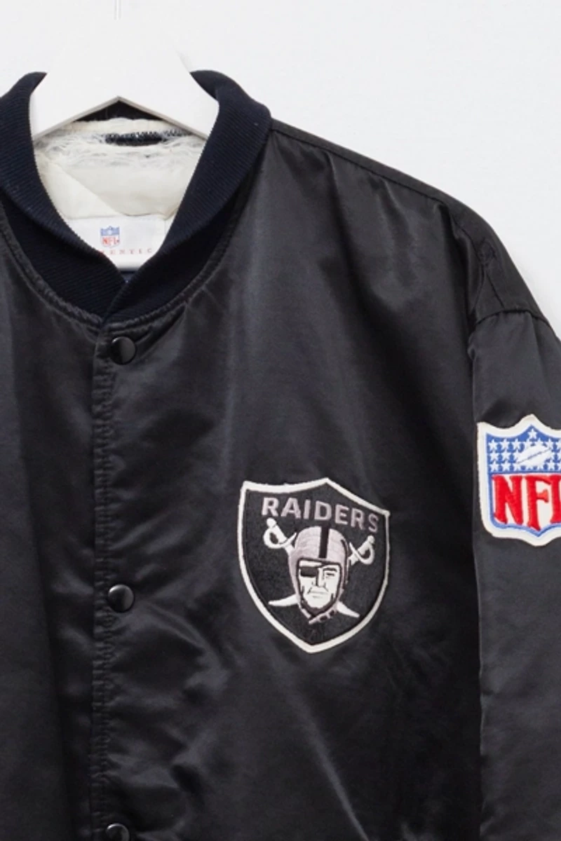 Vintage 1990s Raiders Starter Pro Line NFL Jacket