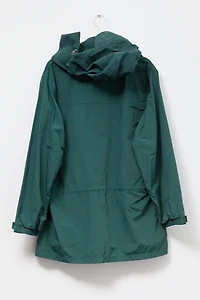 Vintage 1990s L.L. Bean Hunter Green Nylon Parka Jacket