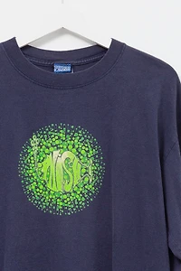 Vintage 1990s Phish Graphic Long Sleeve Navy Blue Band T-Shirt