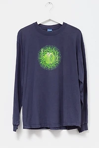 Vintage 1990s Phish Graphic Long Sleeve Navy Blue Band T-Shirt