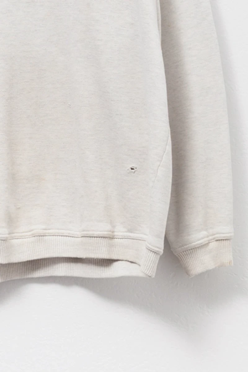 Vintage 1990s Stussy Logo Graphic Distressed Crewneck Sweatshirt