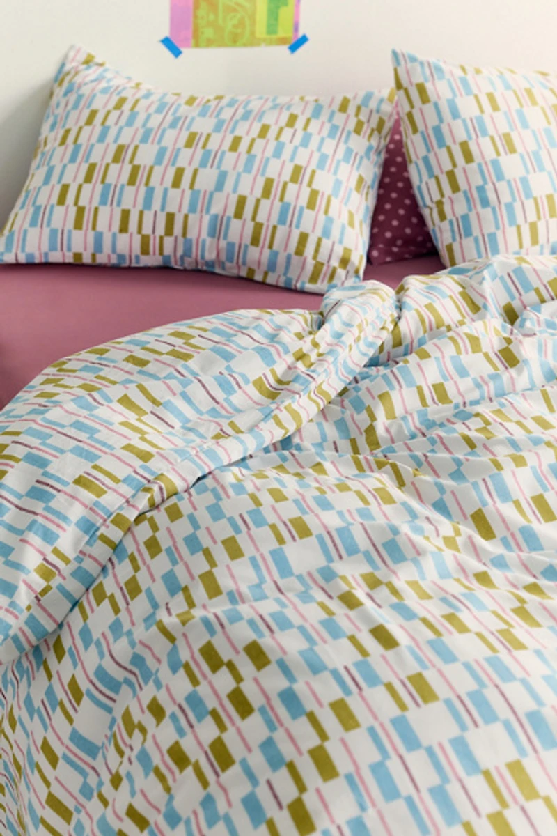 Syncopate Brushed Cotton Duvet Cover Set