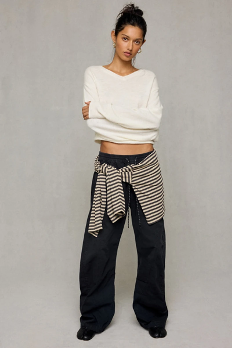 BDG Curve Mid-Rise Pull-On Pants