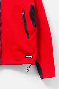 Vintage 1990s Mountain Equipment Red Fleece Made in USA