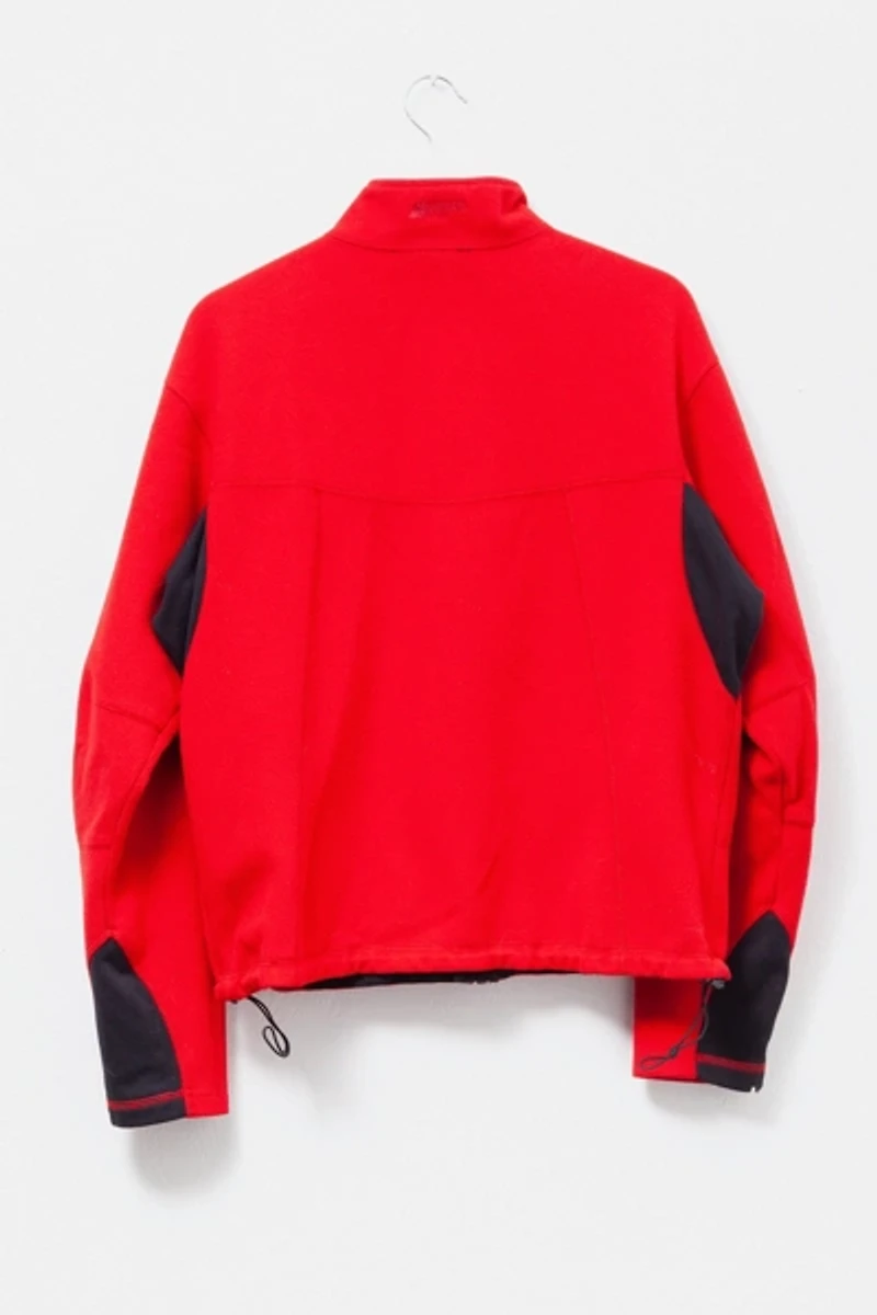 Vintage 1990s Mountain Equipment Red Fleece Made in USA