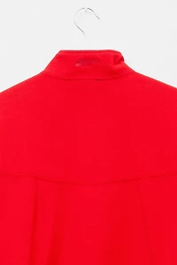 Vintage 1990s Mountain Equipment Red Fleece Made in USA