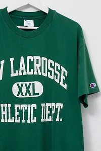 Vintage 1990s Champion UW Lacrosse Athletic Dept Graphic T-Shirt Made in USA