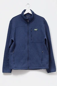 Vintage Y2K L.L. Bean Blue Zip Fleece Jacket