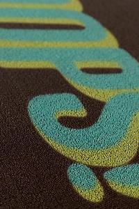 Oops! Text Vinyl Doormat