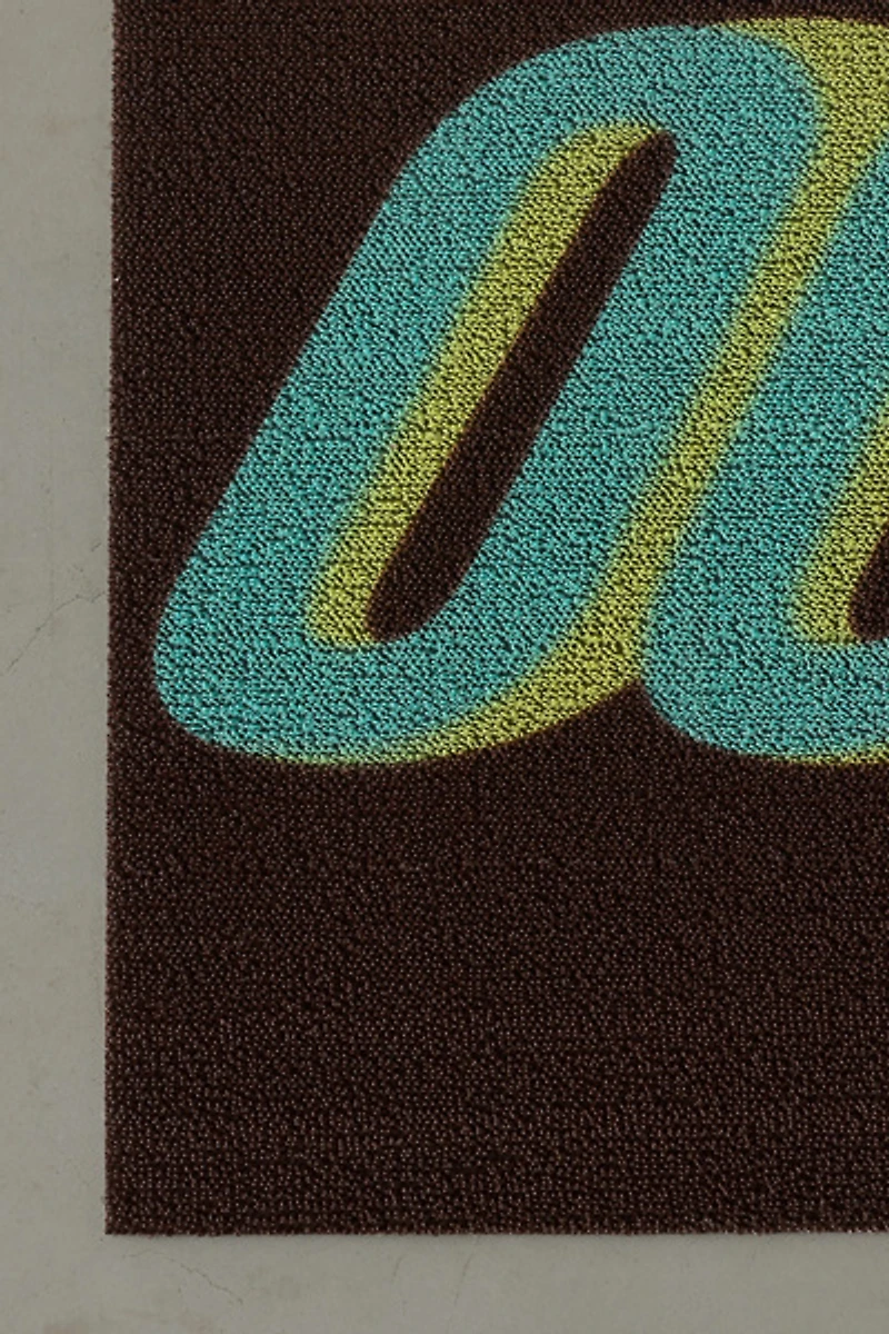 Oops! Text Vinyl Doormat