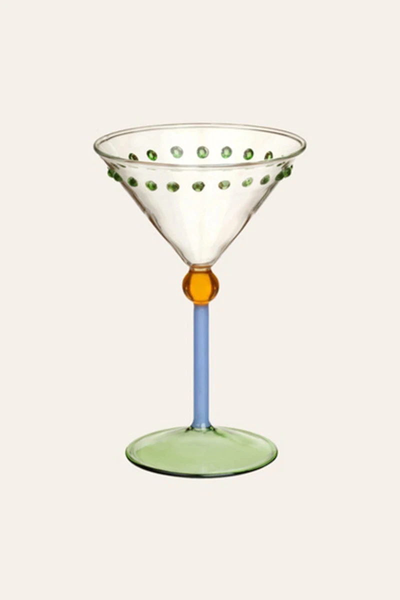 Zsa Zsa Zsu Henan Borosilicate Martini Glass
