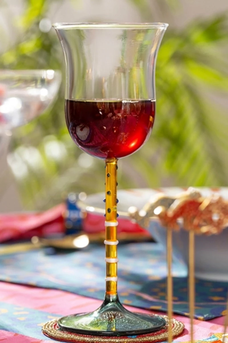 Zsa Zsa Zsu Henan Borosilicate White Wine Glass Set