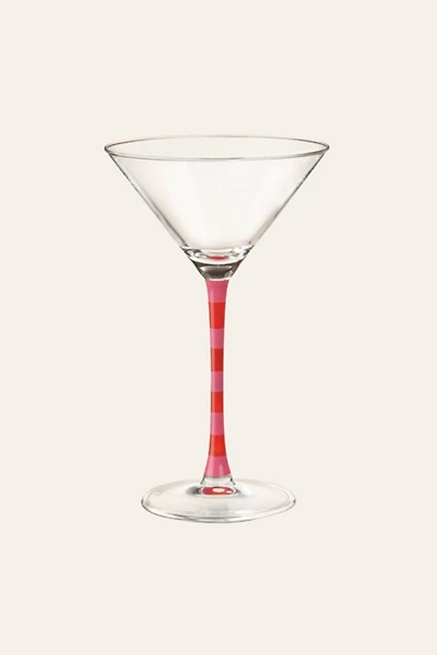Zsa Zsa Zsu Loess Hand Painted Glass Martini Glass