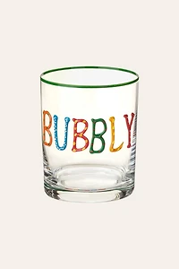 Zsa Zsa Zsu Loess Hand Printed Glass Tumbler