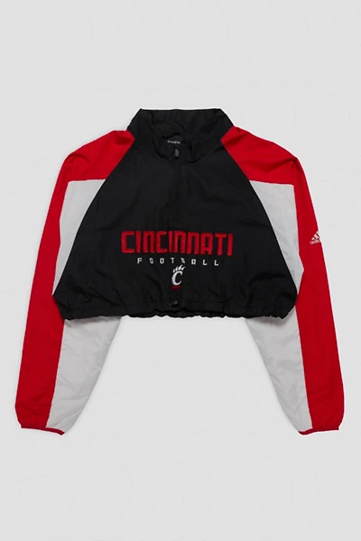Frankie Collective Rework Cincinnati Bearcats Crop Jacket
