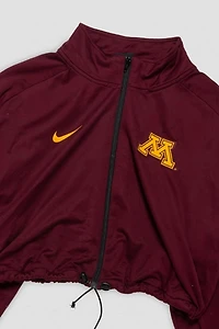 Frankie Collective Rework Minnesota Golden Gophers Crop Jacket