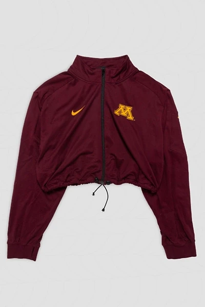 Frankie Collective Rework Minnesota Golden Gophers Crop Jacket