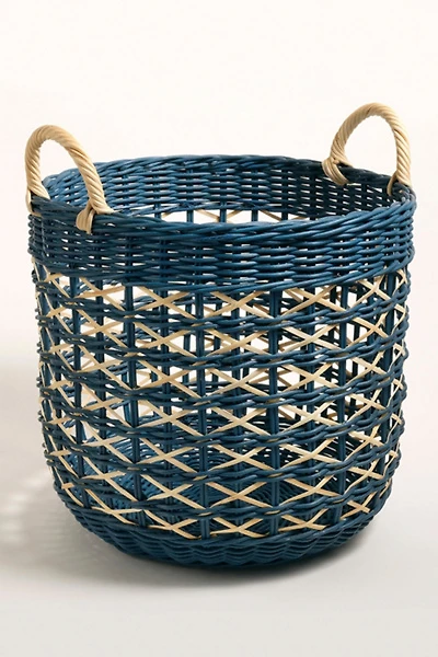 Zsa Zsa Zsu Java Round Rattan Basket
