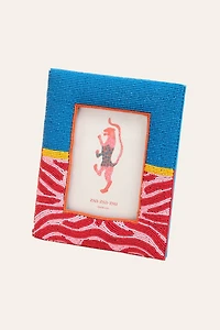 Zsa Zsu Dadri Decorative Beaded Wood Frame