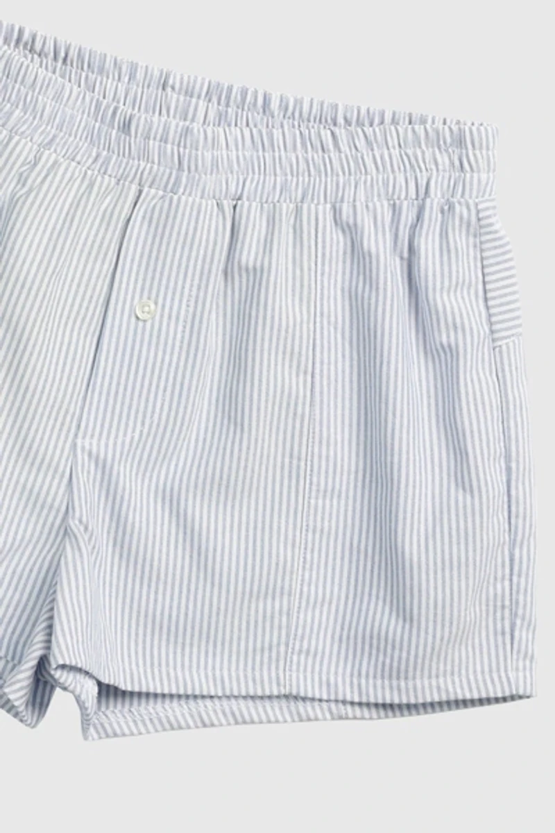 Frankie Collective Rework Oxford Mini Boxer Shorts
