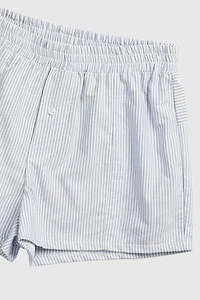 Frankie Collective Rework Oxford Mini Boxer Shorts