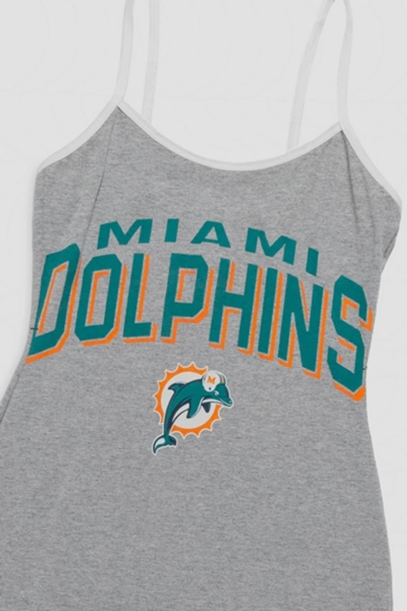 Frankie Collective Rework Miami Dolphins Mini Dress