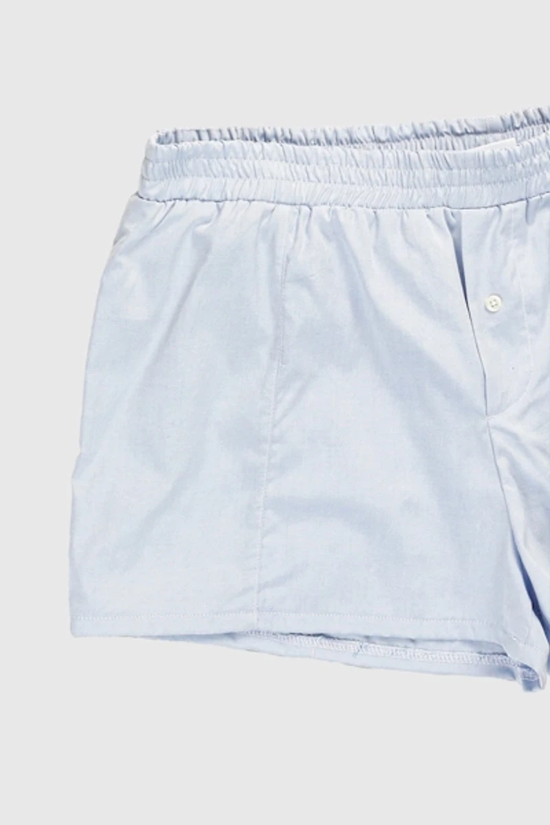 Frankie Collective Rework Oxford Mini Boxer Shorts
