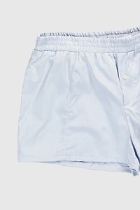 Frankie Collective Rework Oxford Mini Boxer Shorts