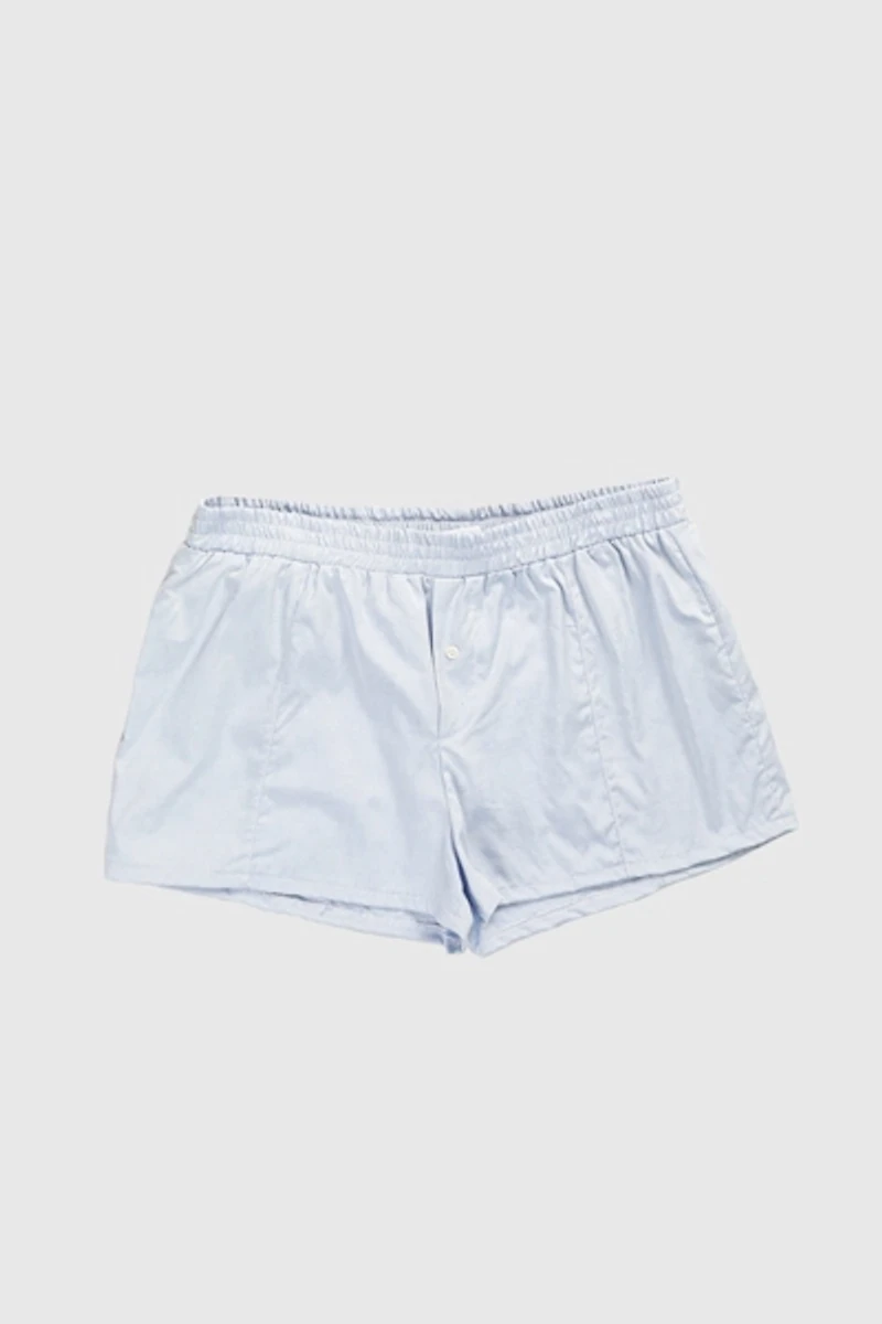 Frankie Collective Rework Oxford Mini Boxer Shorts