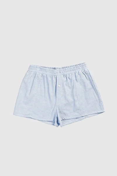 Frankie Collective Rework Oxford Mini Boxer Shorts