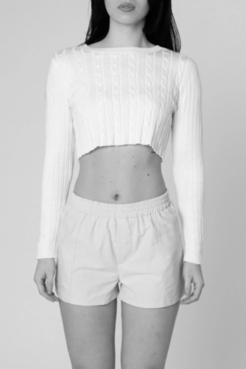 Frankie Collective Rework Oxford Mini Boxer Shorts