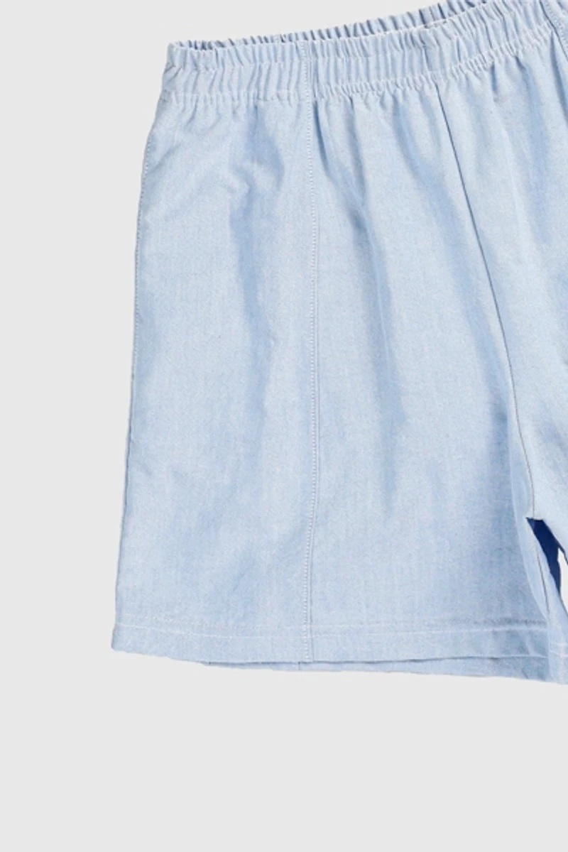 Frankie Collective Rework Oxford Unisex Boxer Shorts