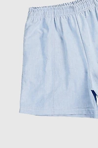 Frankie Collective Rework Oxford Unisex Boxer Shorts