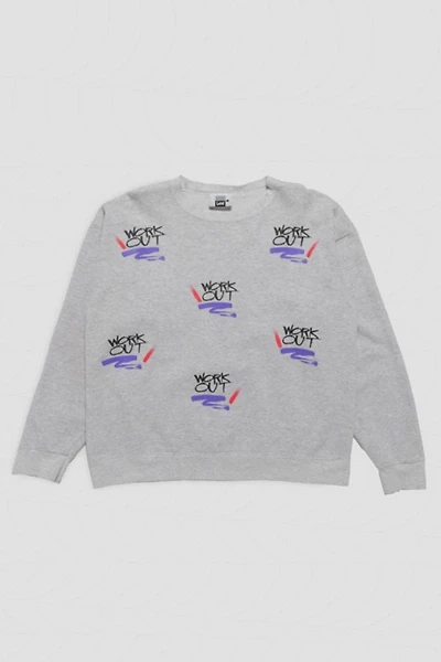 Vintage Work Out Retro Sweatshirt