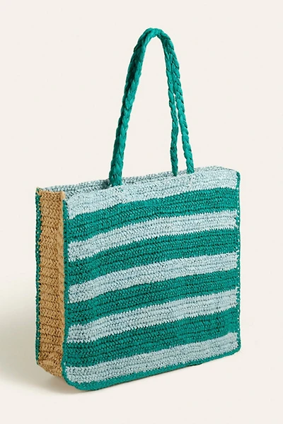 Zsa Zsu Delhi Raffia Shoulder Bag
