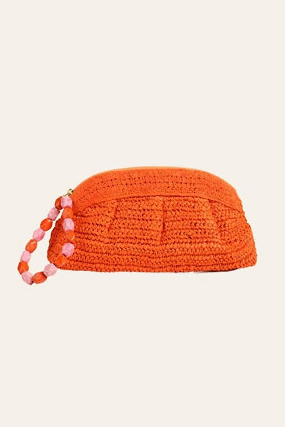 Zsa Zsa Zsu Delhi Raffia Clutch Bag