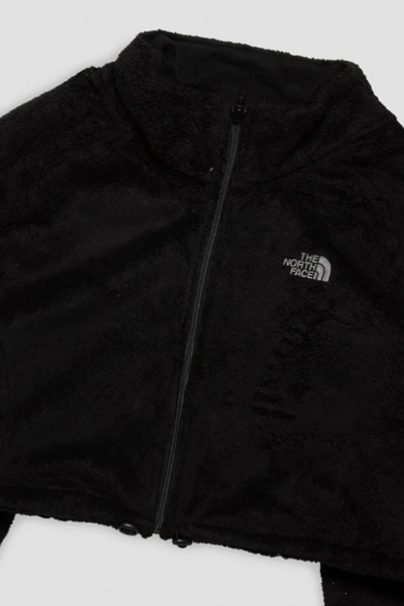 Frankie Collective Rework North Face Crop Fleece Jacket
